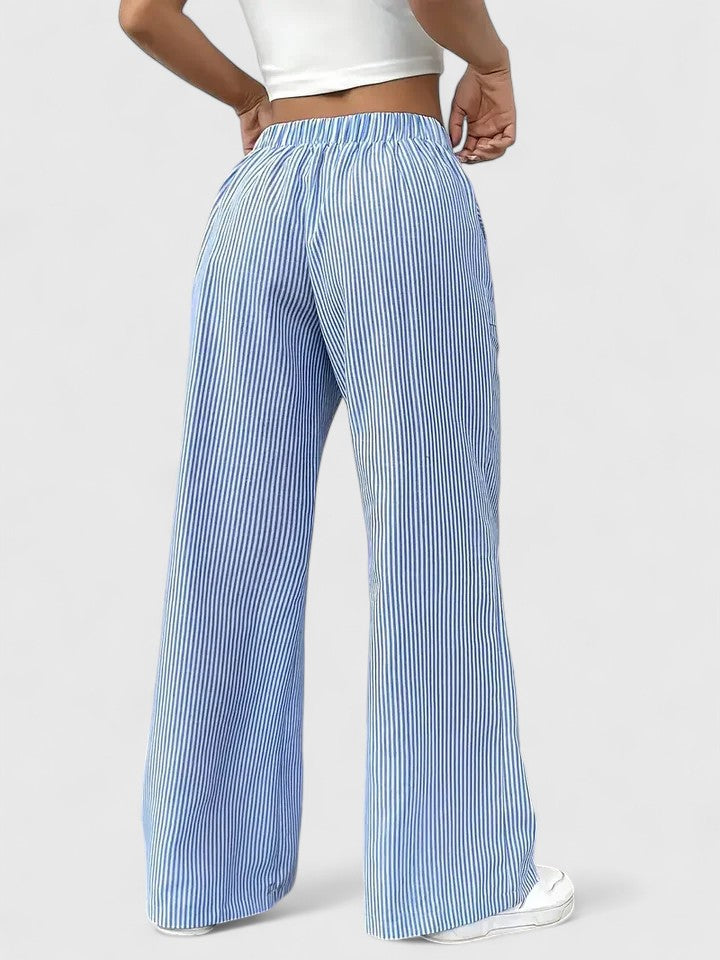 Carol™ | Comfortable wide pants with elegant details
