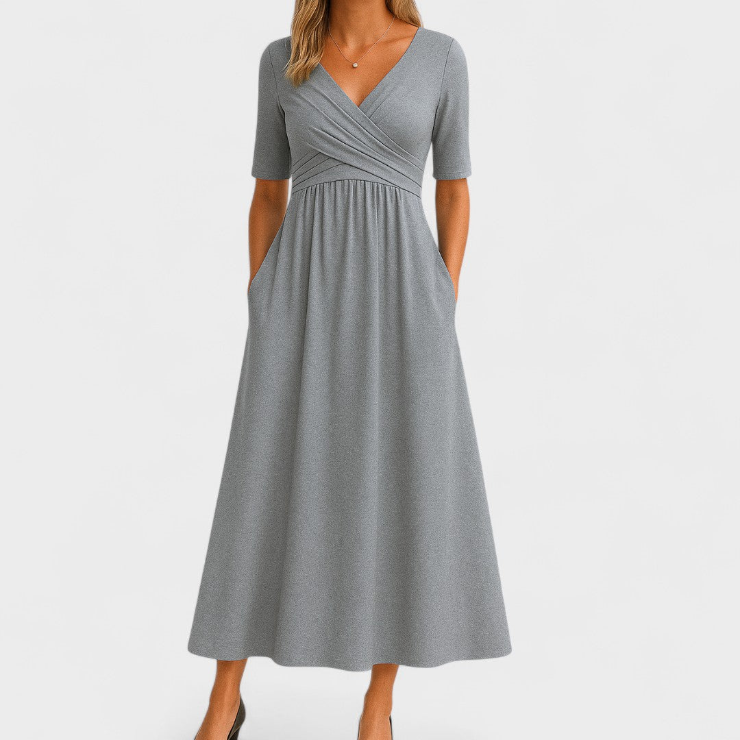 Angela – Elegant Midi Dress for Every Occasion
