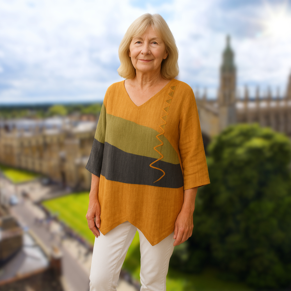 Charlotte™ | Artistic V-Neck Tunic