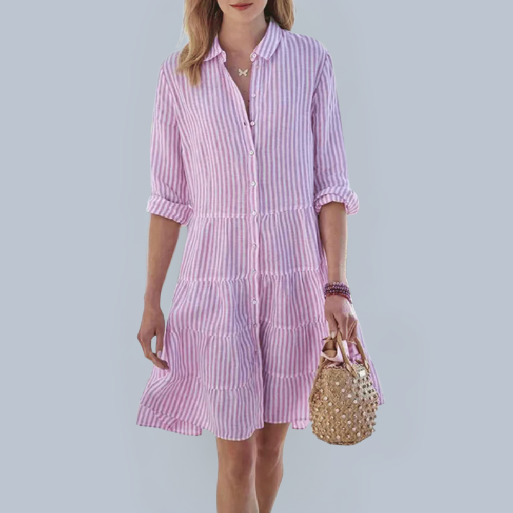 Amy™ | Breezy Striped Dress
