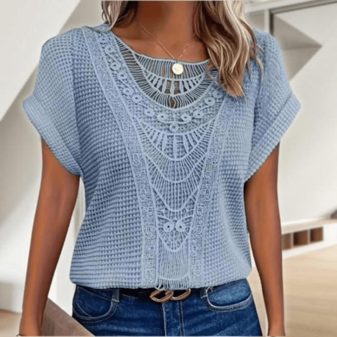 Janice™ | Elegant summer style blouse