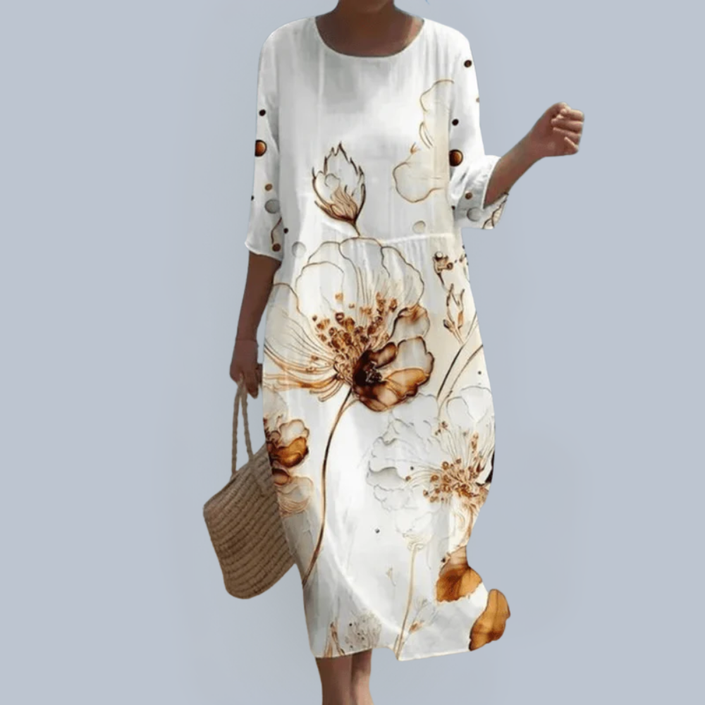 Beverly – Graceful Belly-Hiding Dress