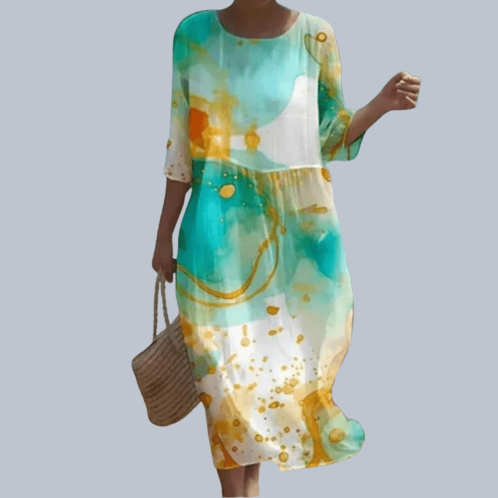 Beverly – Graceful Belly-Hiding Dress