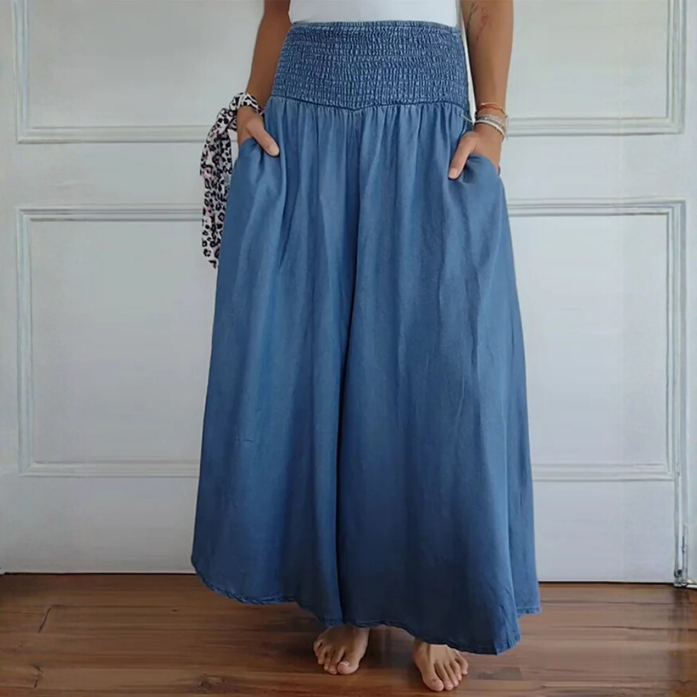 Andrea | Long Summer Skirt with Pockets!