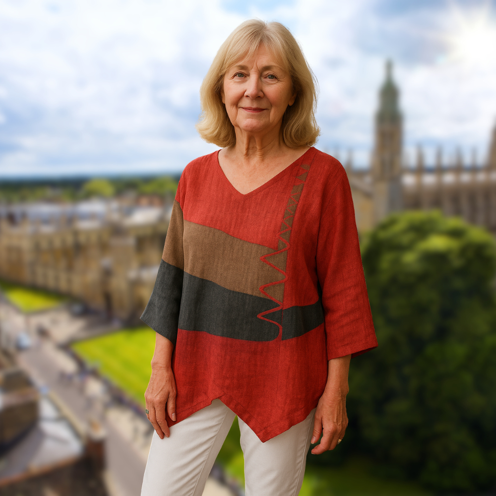 Charlotte™ | Artistic V-Neck Tunic