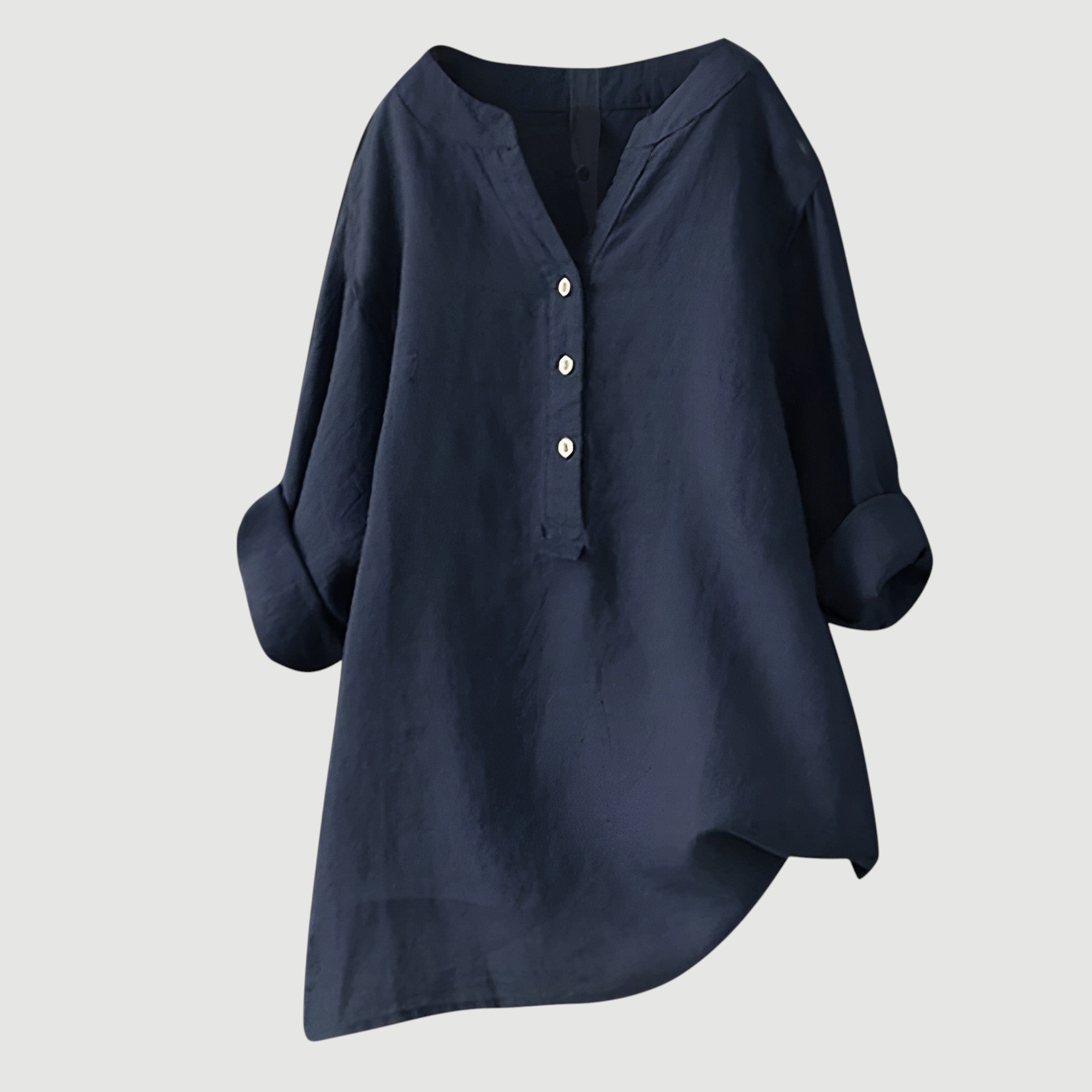 Angela™ | Airy and Comfortable Linen Shirt with Buttons