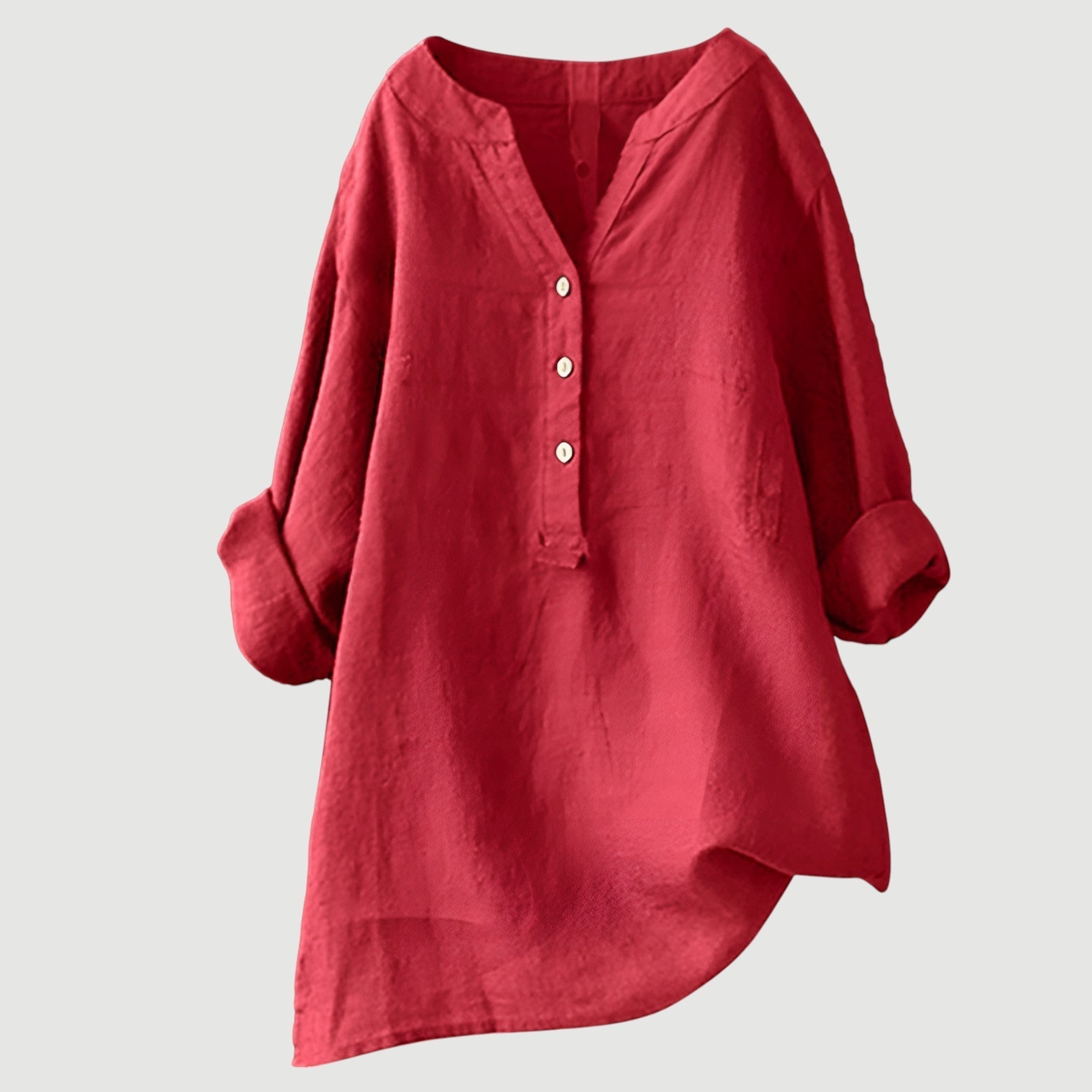 Angela™ | Airy and Comfortable Linen Shirt with Buttons