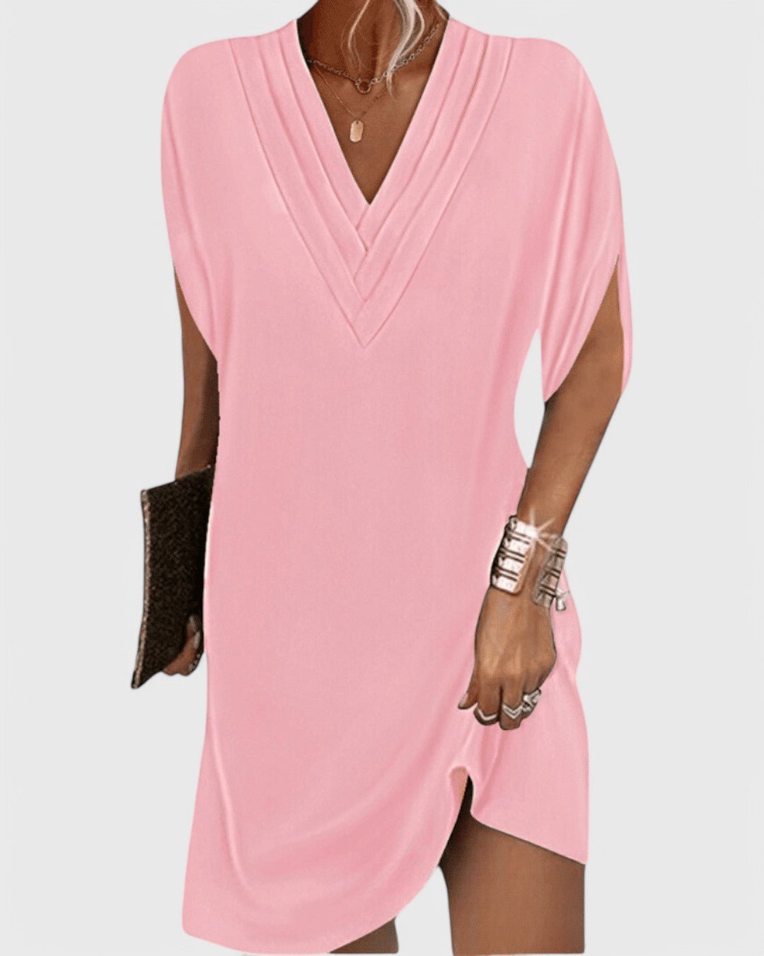 Emily elegant dress with a flattering cut - Amour Mayfair