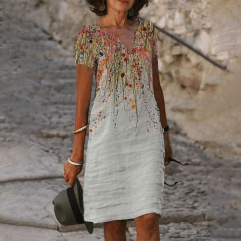 Grazia - Abito Estivo in Lino - Amore - Milano.it