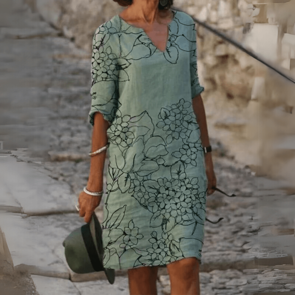 Grazia - Abito Estivo in Lino - Amore - Milano.it