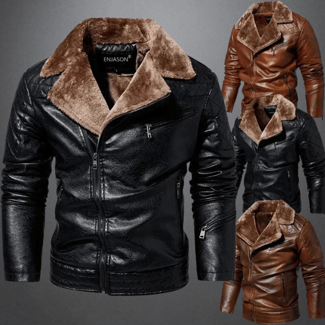 Jack | Leather Jacket For Men - myrale.com