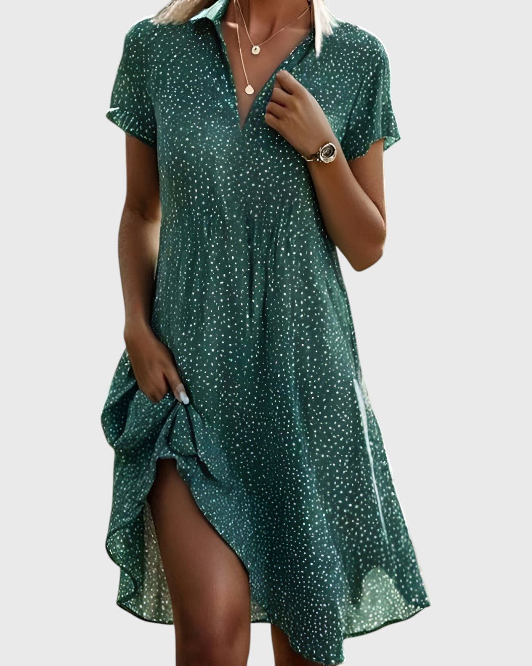 Juliet Printed Midi Dress - Amour Mayfair