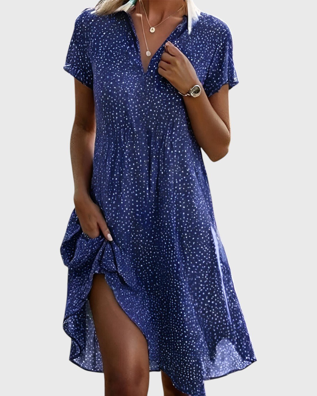 Juliet Printed Midi Dress - Amour Mayfair