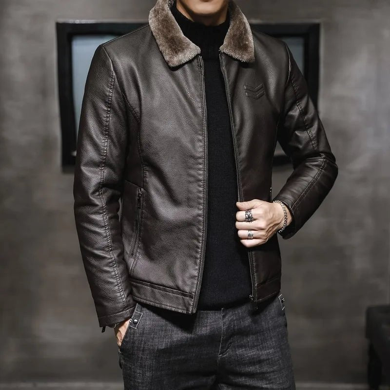 Mason | Leather Jacket - myrale.com