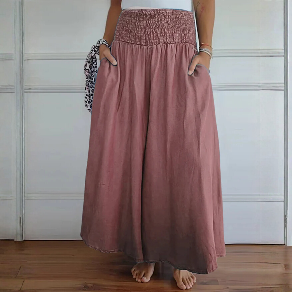 Andrea | Long Summer Skirt with Pockets!