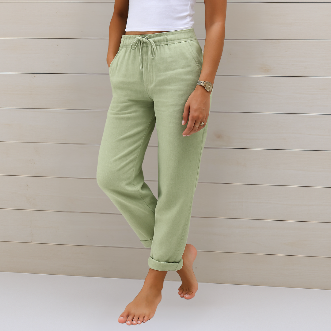 Yardley™ | Premium Breathable Linen Stretch Pants