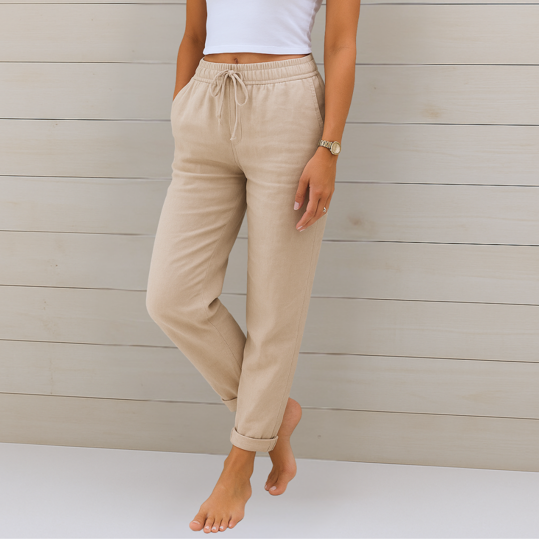 Yardley™ | Premium Breathable Linen Stretch Pants