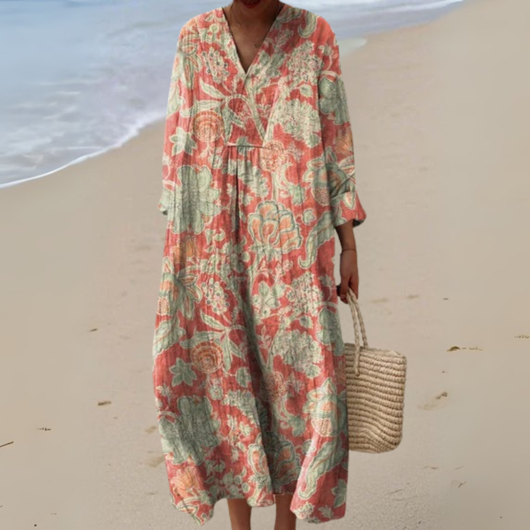 Kayla™ - Vintage Floral Dress