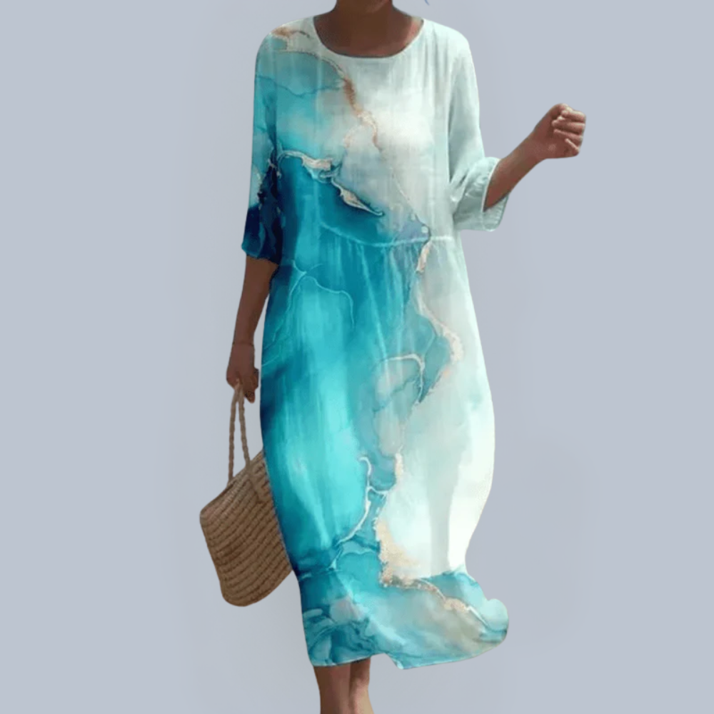 Beverly – Graceful Belly-Hiding Dress