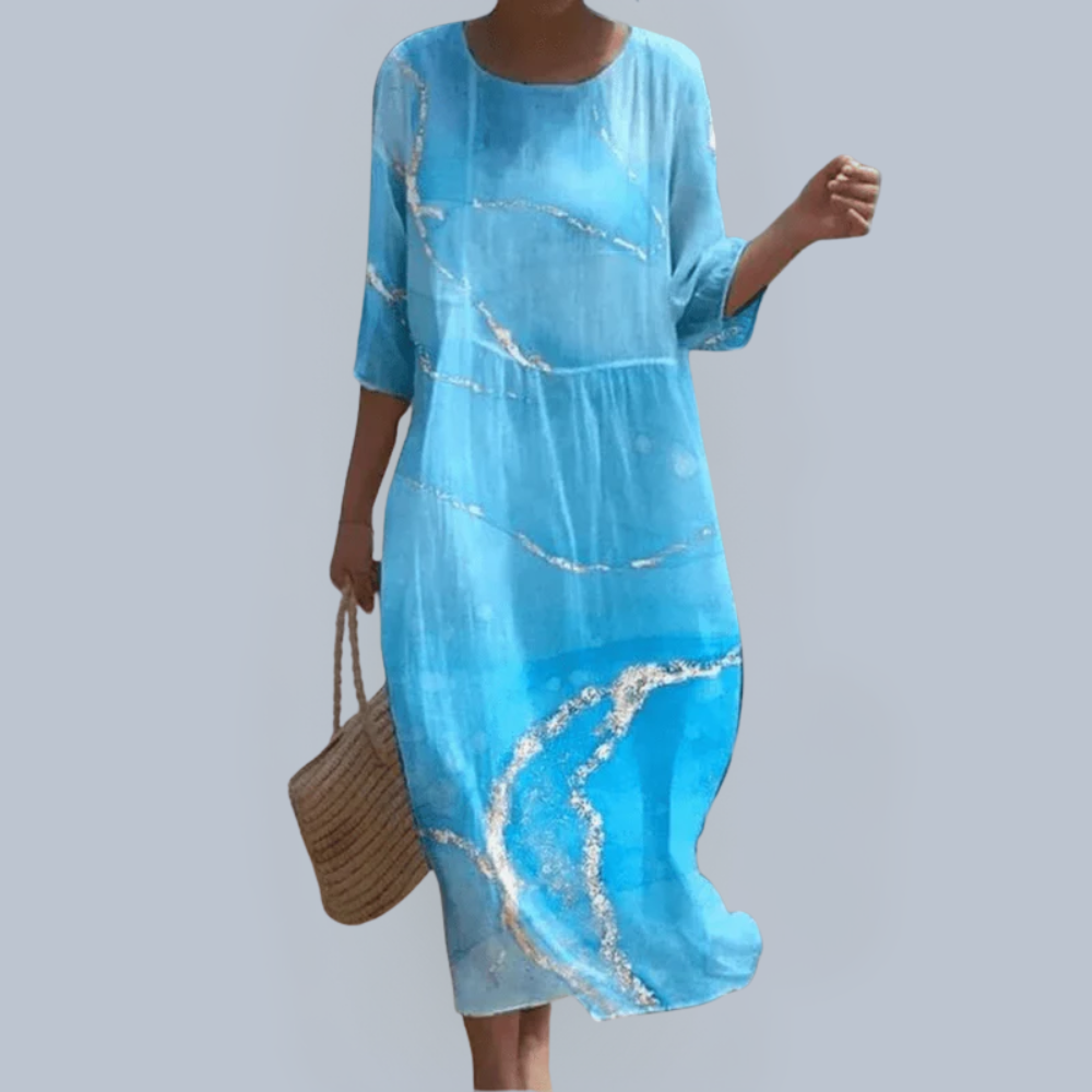 Beverly – Graceful Belly-Hiding Dress