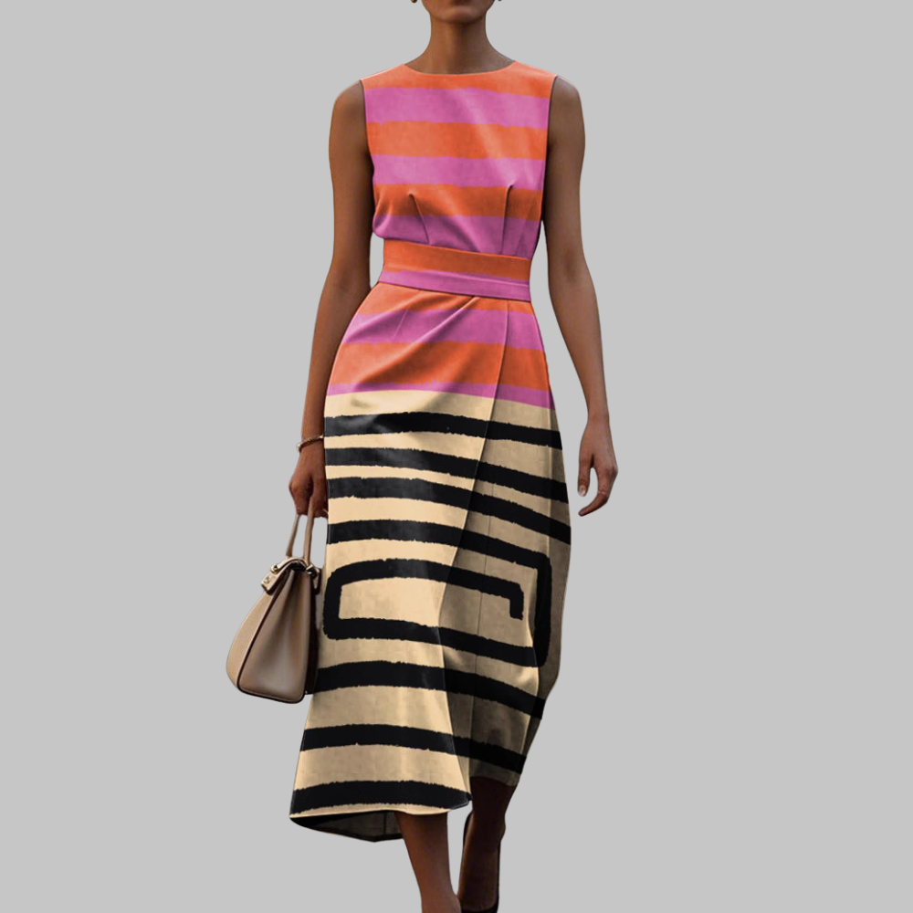 Virginia™ - Sleeveless Printed Dress