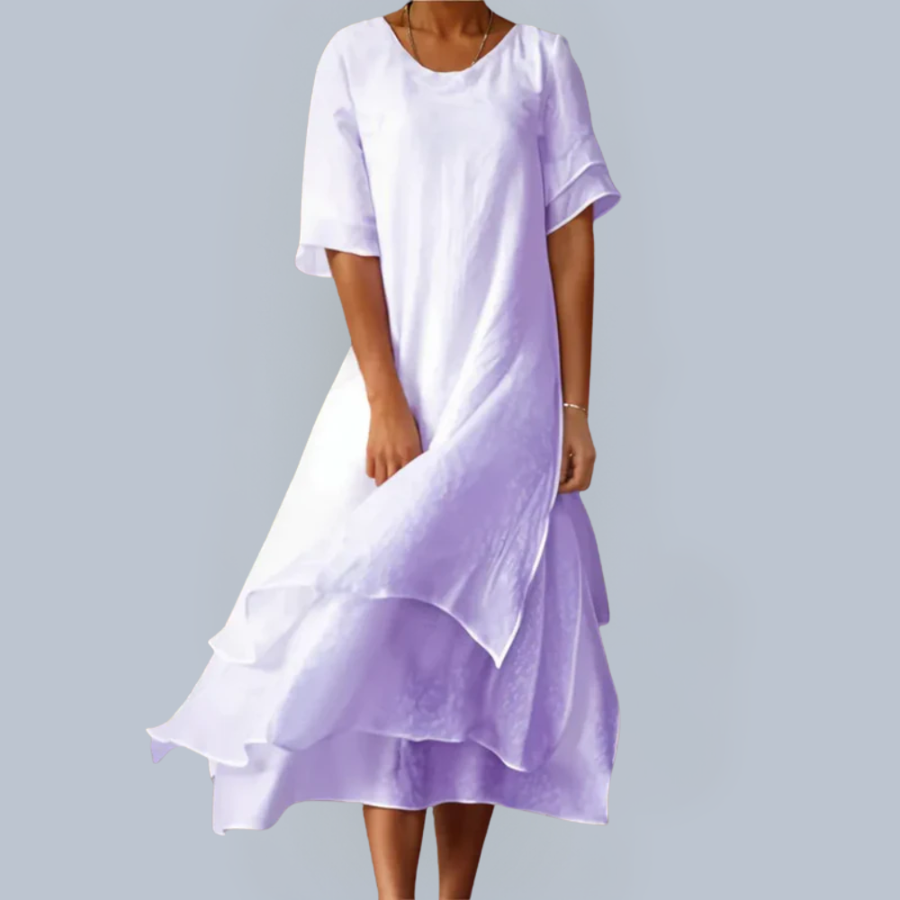 Judith – Graceful Layers Midi Dress