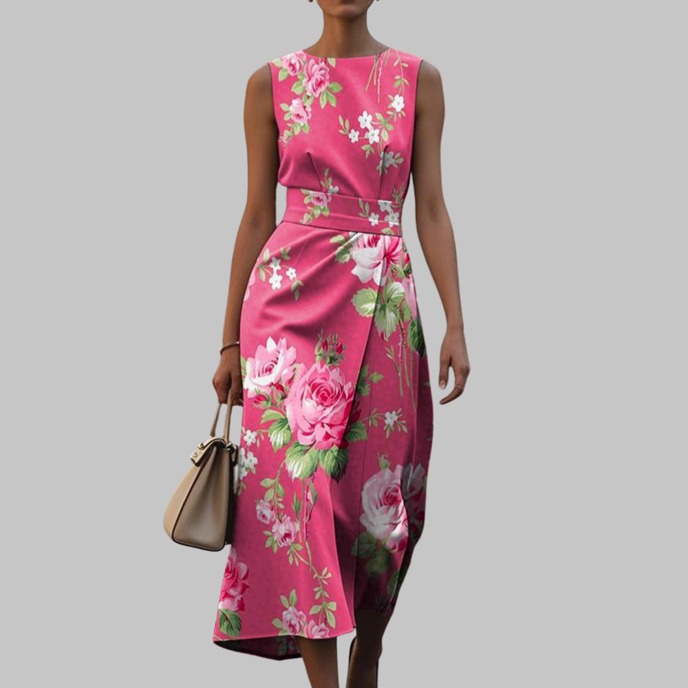 Virginia™ - Sleeveless Printed Dress
