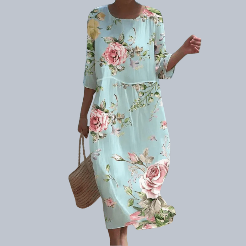 Beverly – Graceful Belly-Hiding Dress