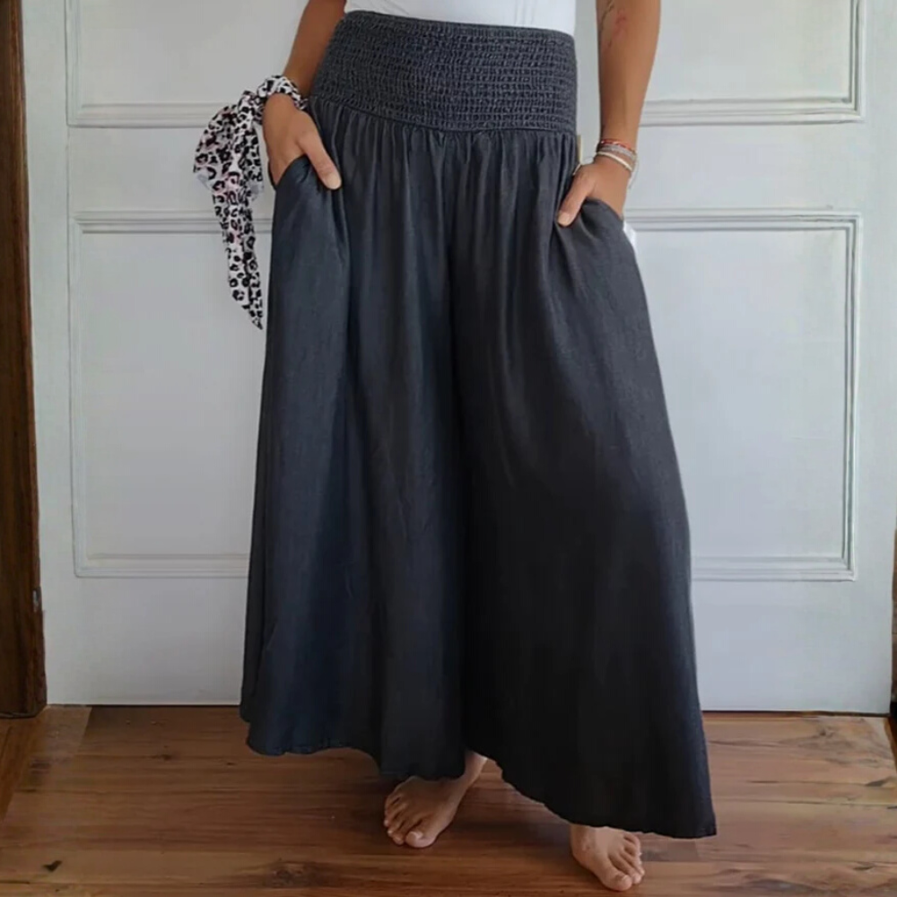 Andrea | Long Summer Skirt with Pockets!