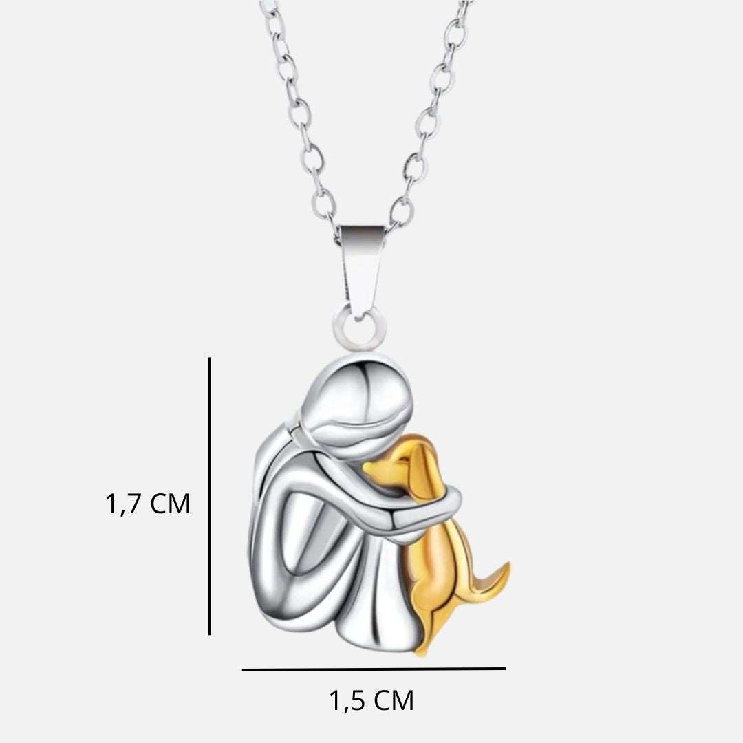 Elina™ - Dog-Shaped Pendant Necklace