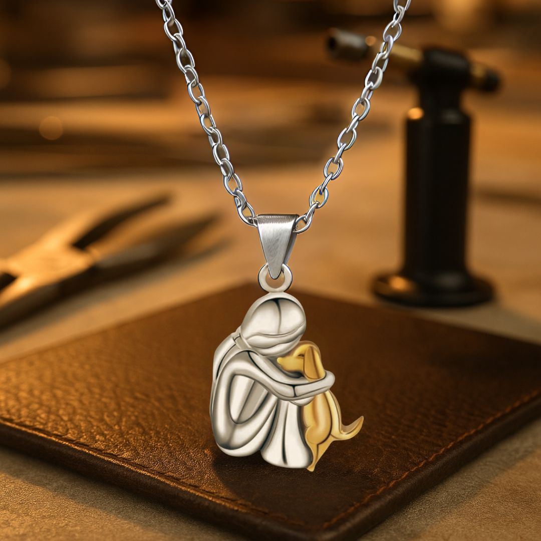 Elina™ - Dog-Shaped Pendant Necklace
