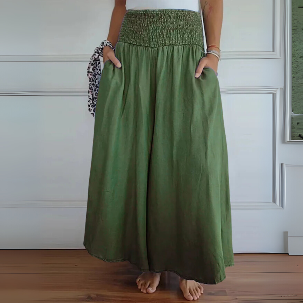 Andrea | Long Summer Skirt with Pockets!