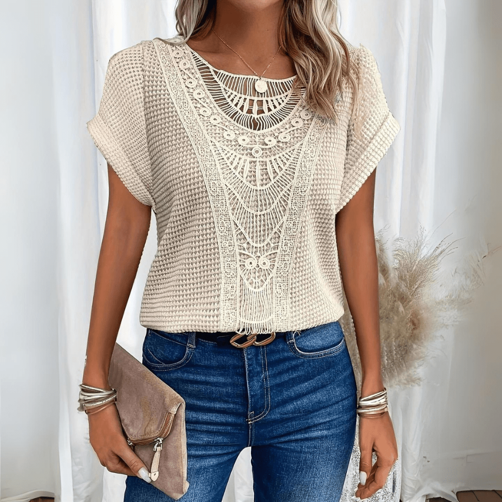Janice™ | Elegant summer style blouse