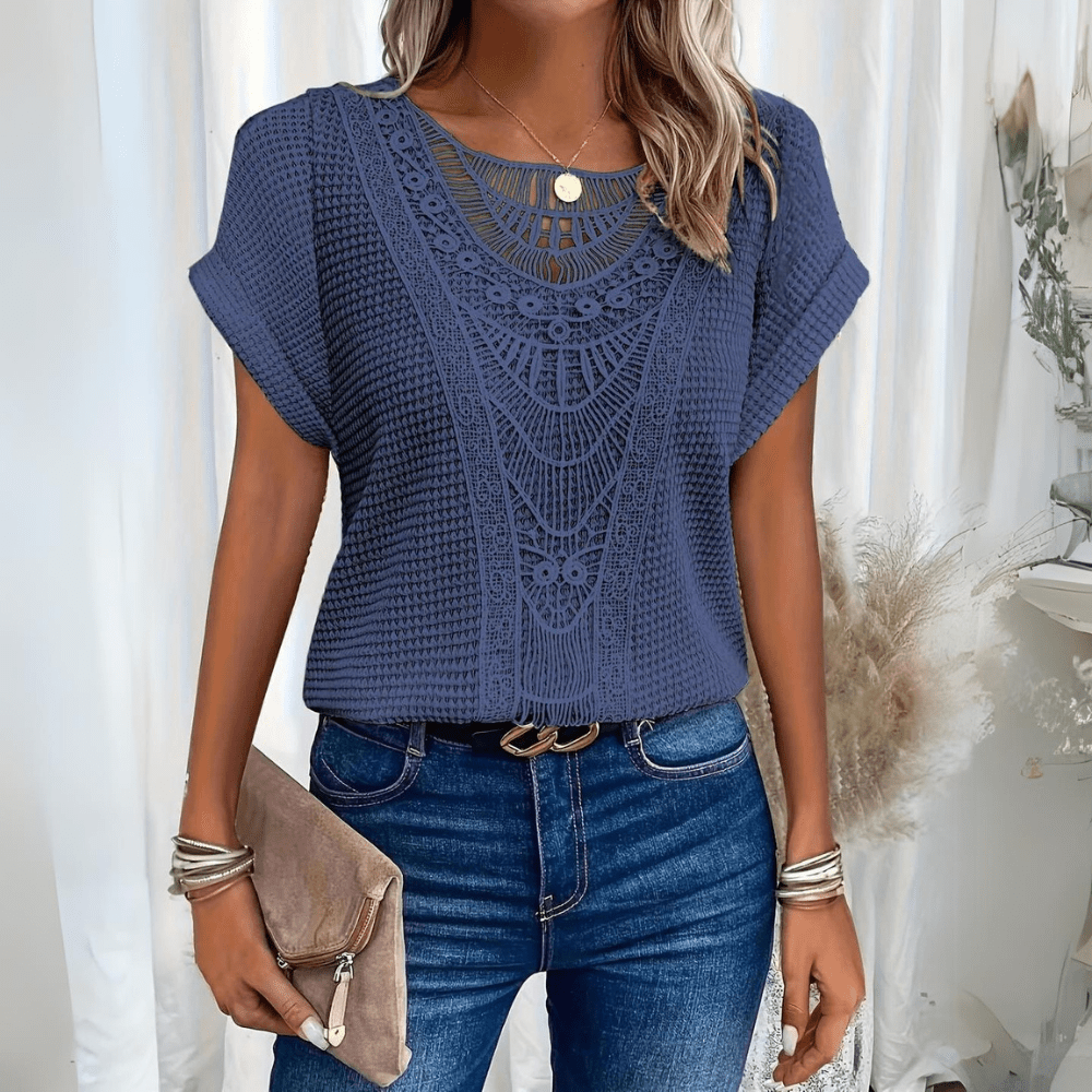 Janice™ | Elegant summer style blouse