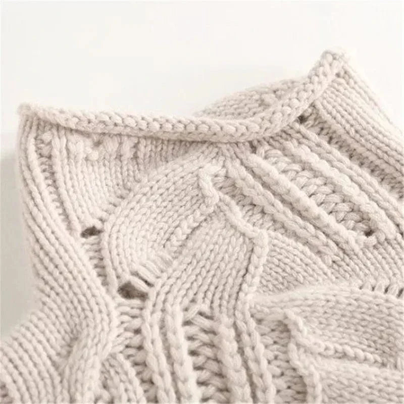 Maggy | Cashmere Jumper with Cable Pattern