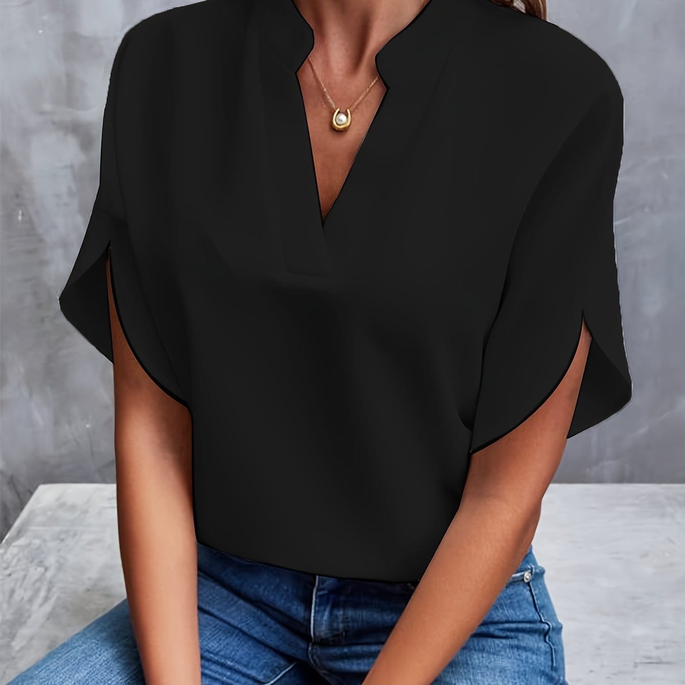 Madi™ | Draped Blouse