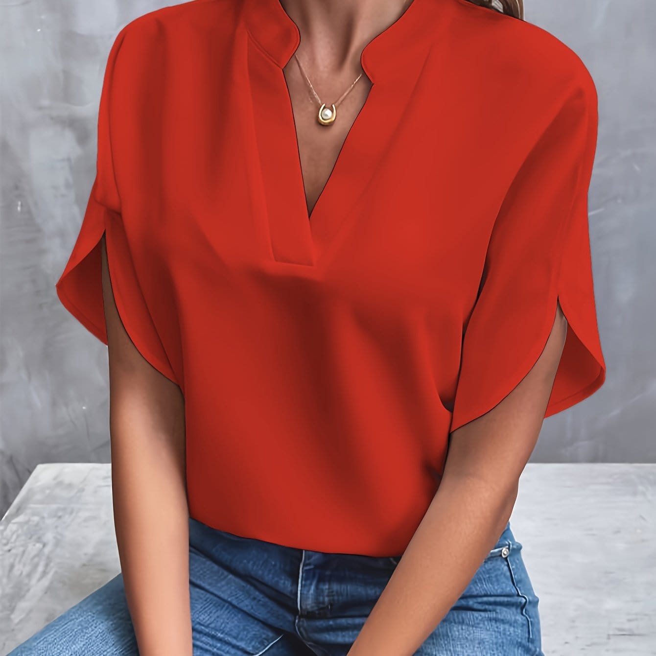 Madi™ | Draped Blouse