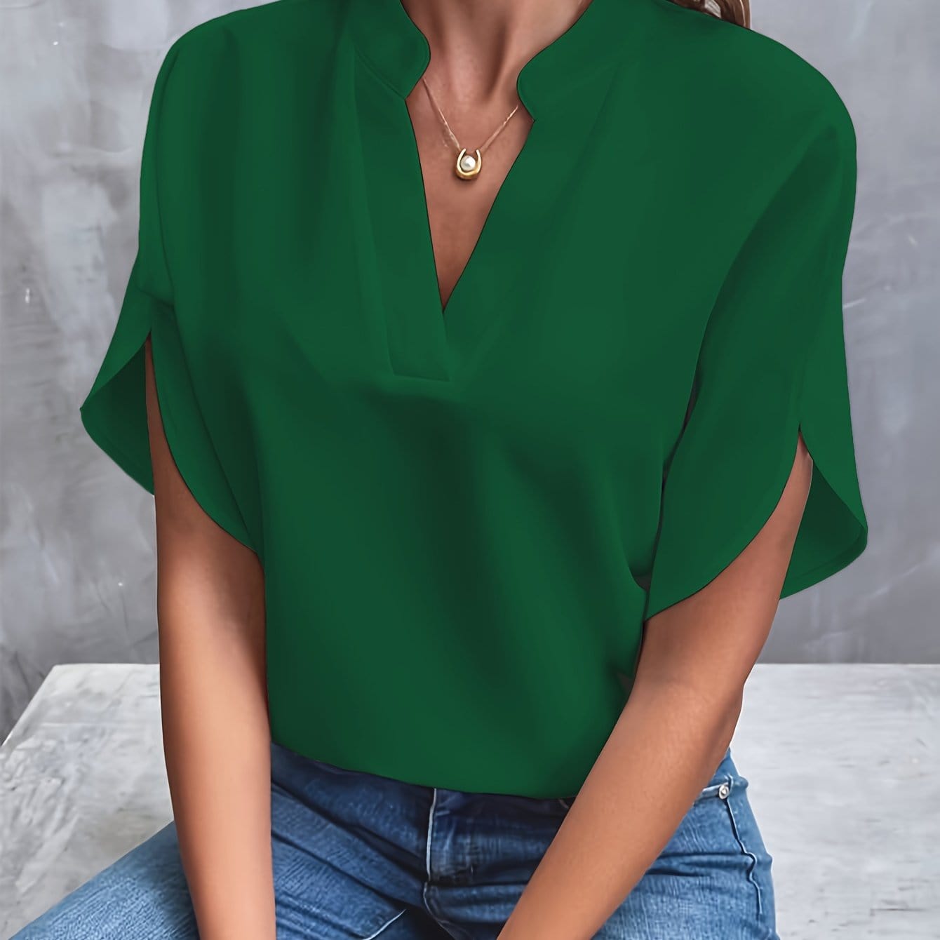 Madi™ | Draped Blouse