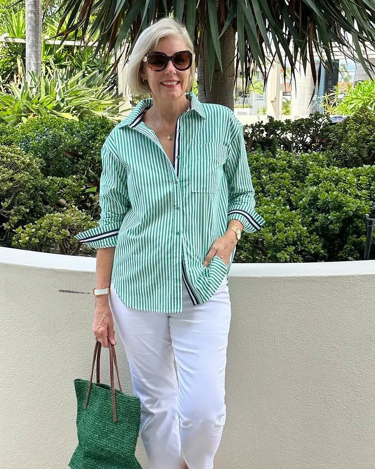 Charlotte™ | Striped Shirt