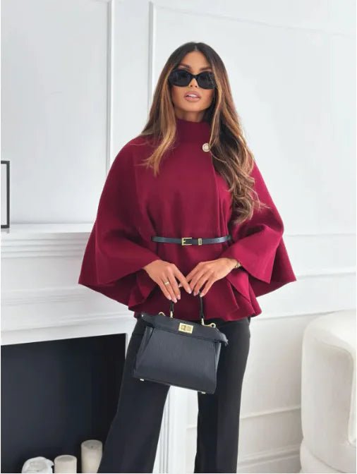 Emily - cloak with a tight waistband - myrale.com