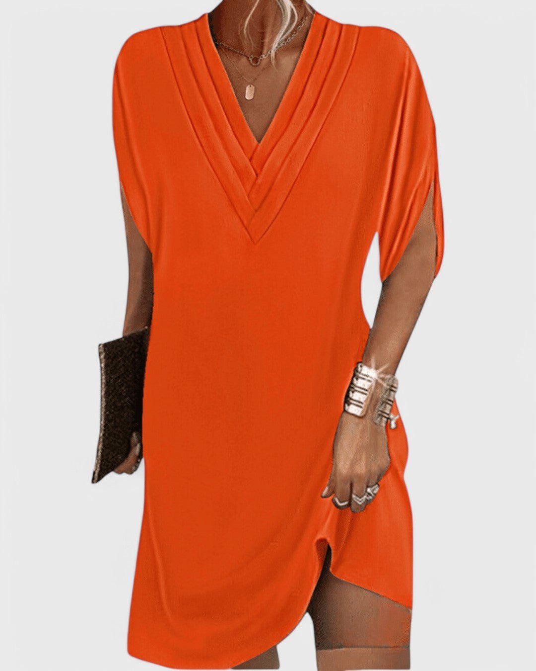 Emily elegant dress with a flattering cut - Amour Mayfair