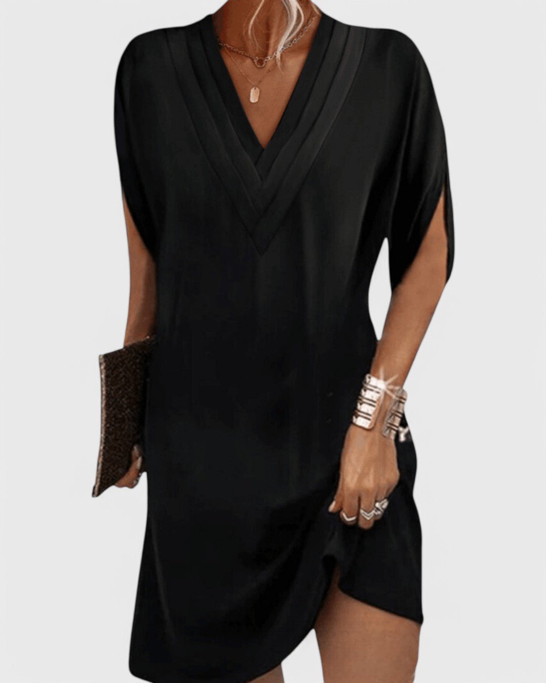 Emily elegant dress with a flattering cut - Amour Mayfair