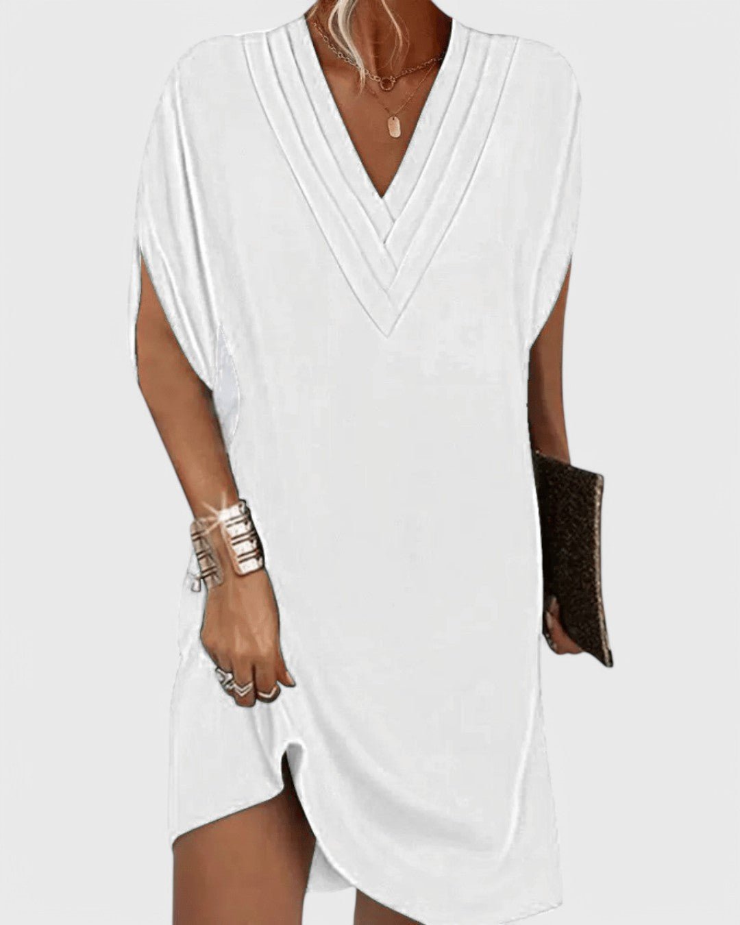 Emily elegant dress with a flattering cut - Amour Mayfair