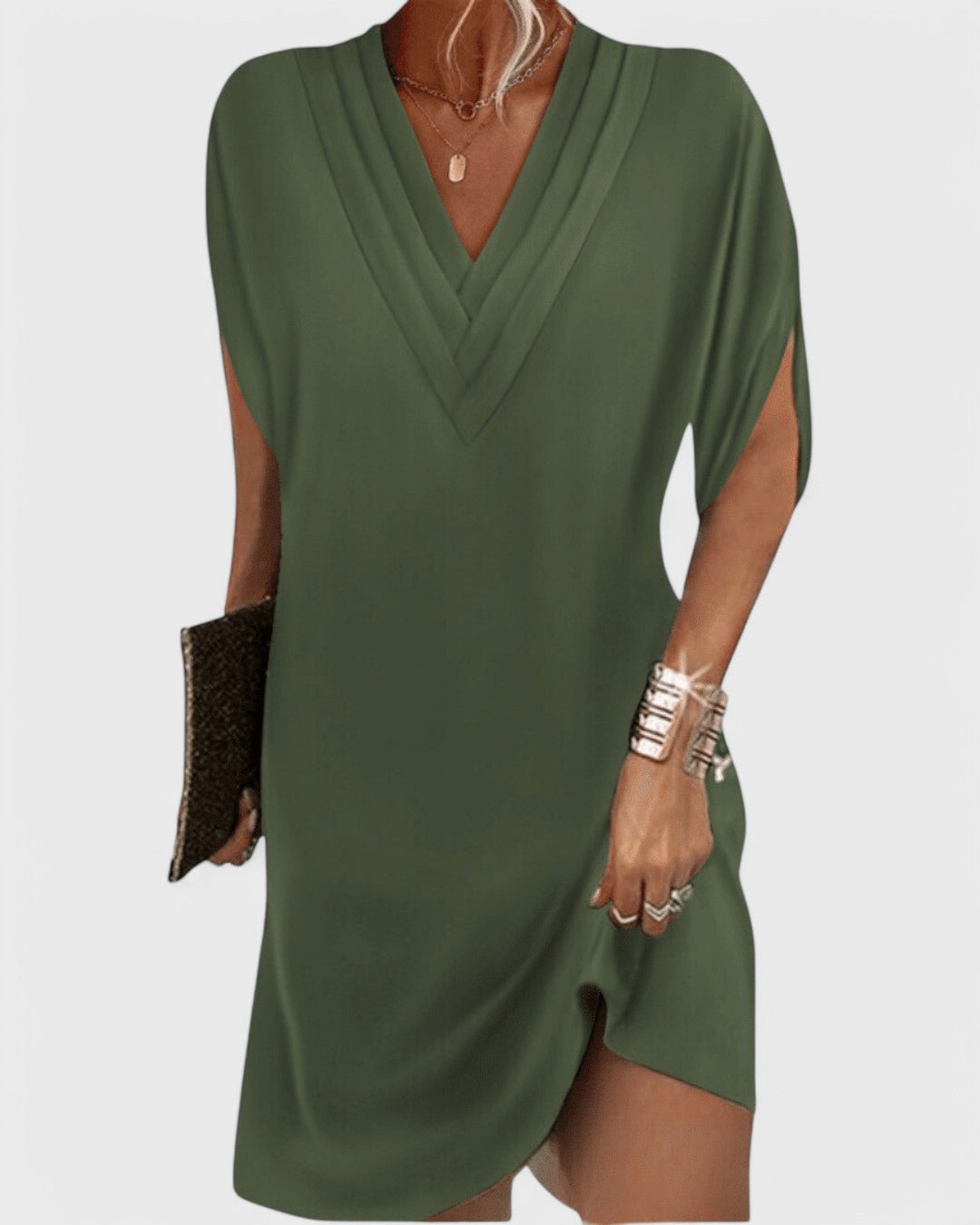 Emily elegant dress with a flattering cut - Amour Mayfair