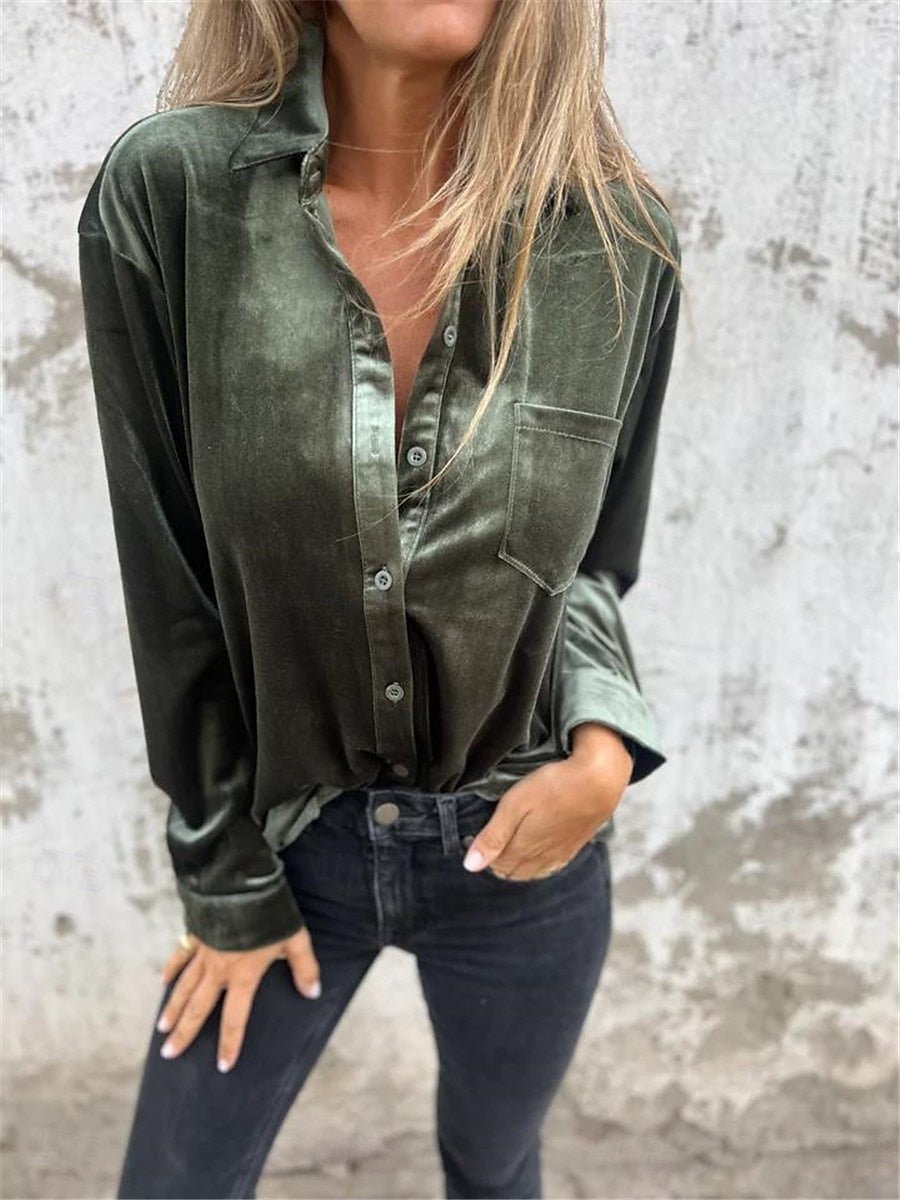 Emily - The Velvet Blouse - myrale.com