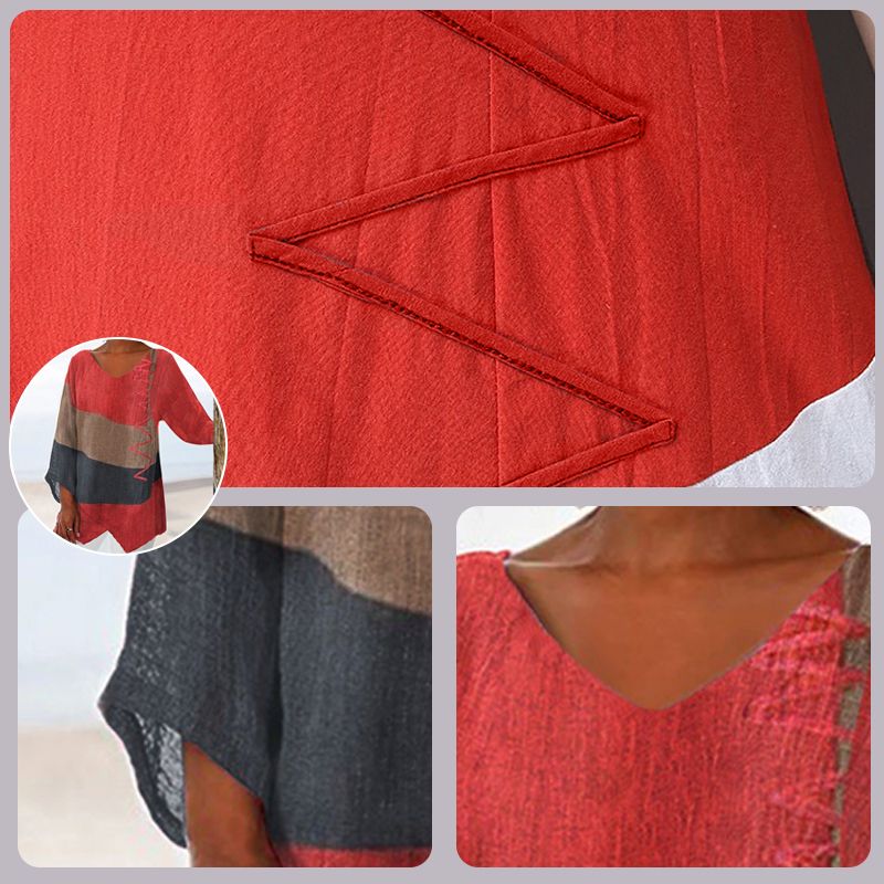 Charlotte™ | Artistic V-Neck Tunic