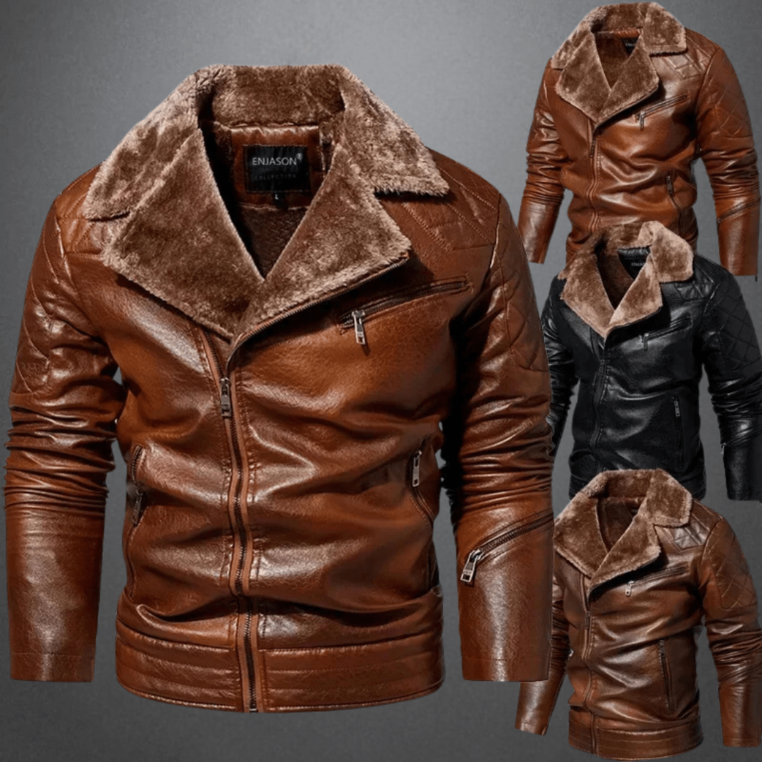 Jack | Leather Jacket For Men - myrale.com