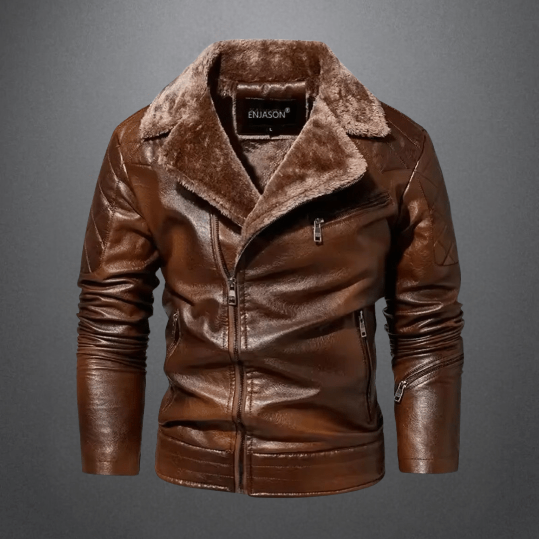 Jack | Leather Jacket For Men - myrale.com