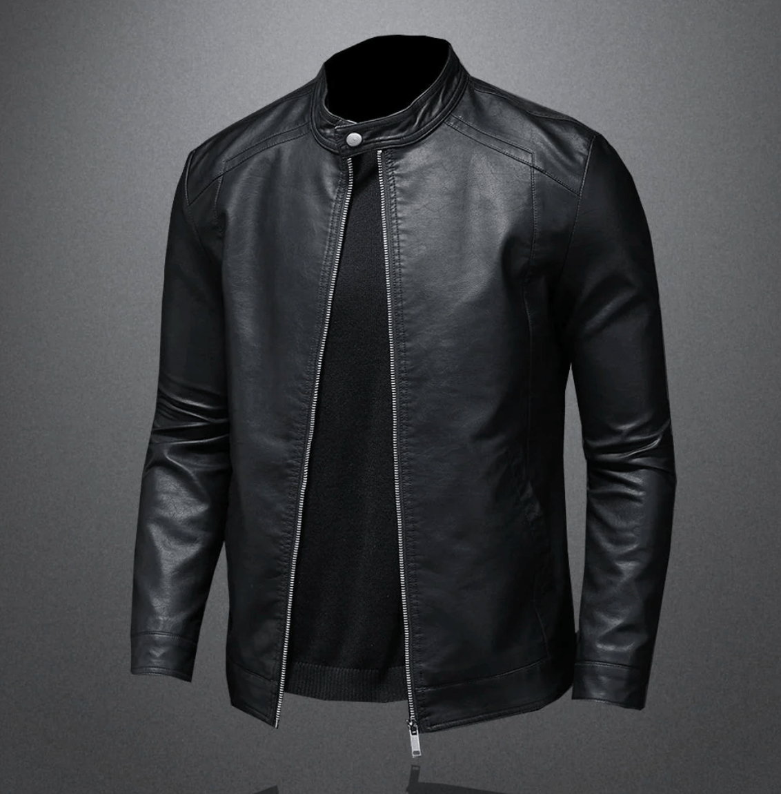 Jack - Men's Leather Jacket - myrale.com