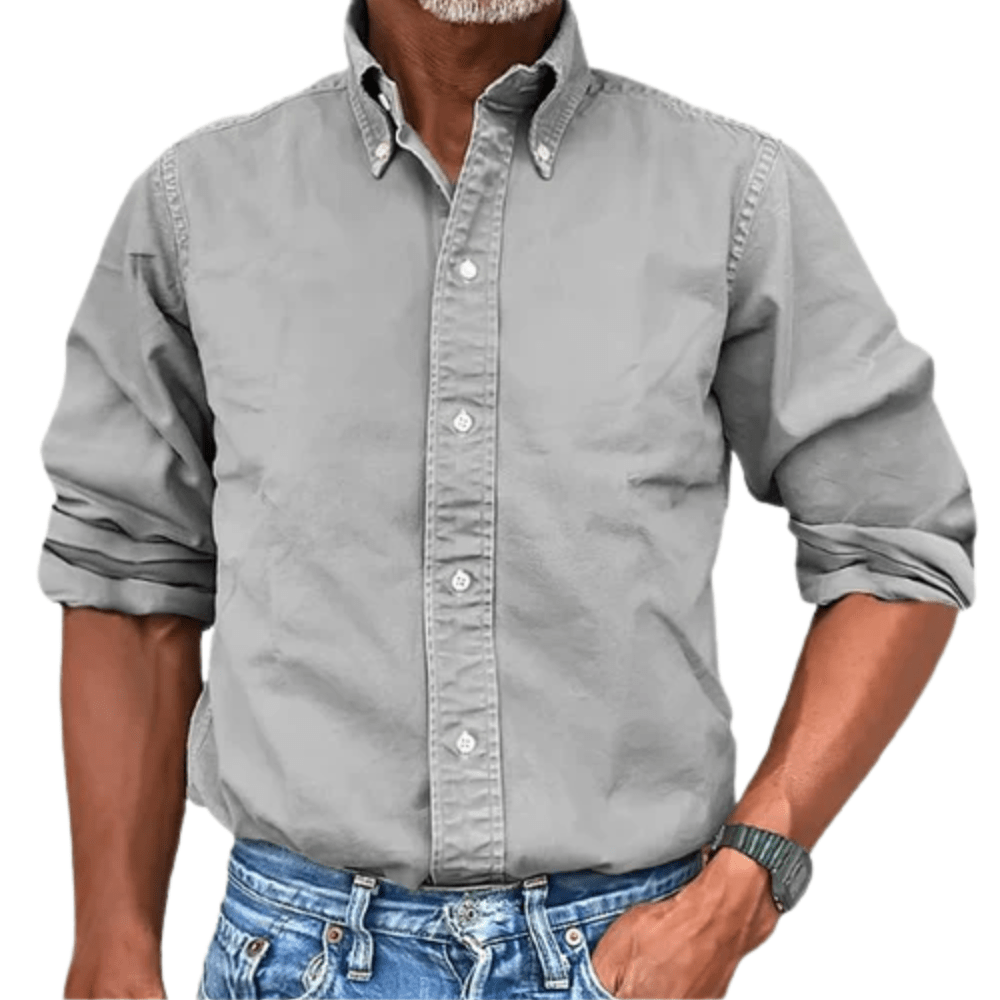 Lucas™ Camicia Classica a Manica Lunga - Amore - Milano.it